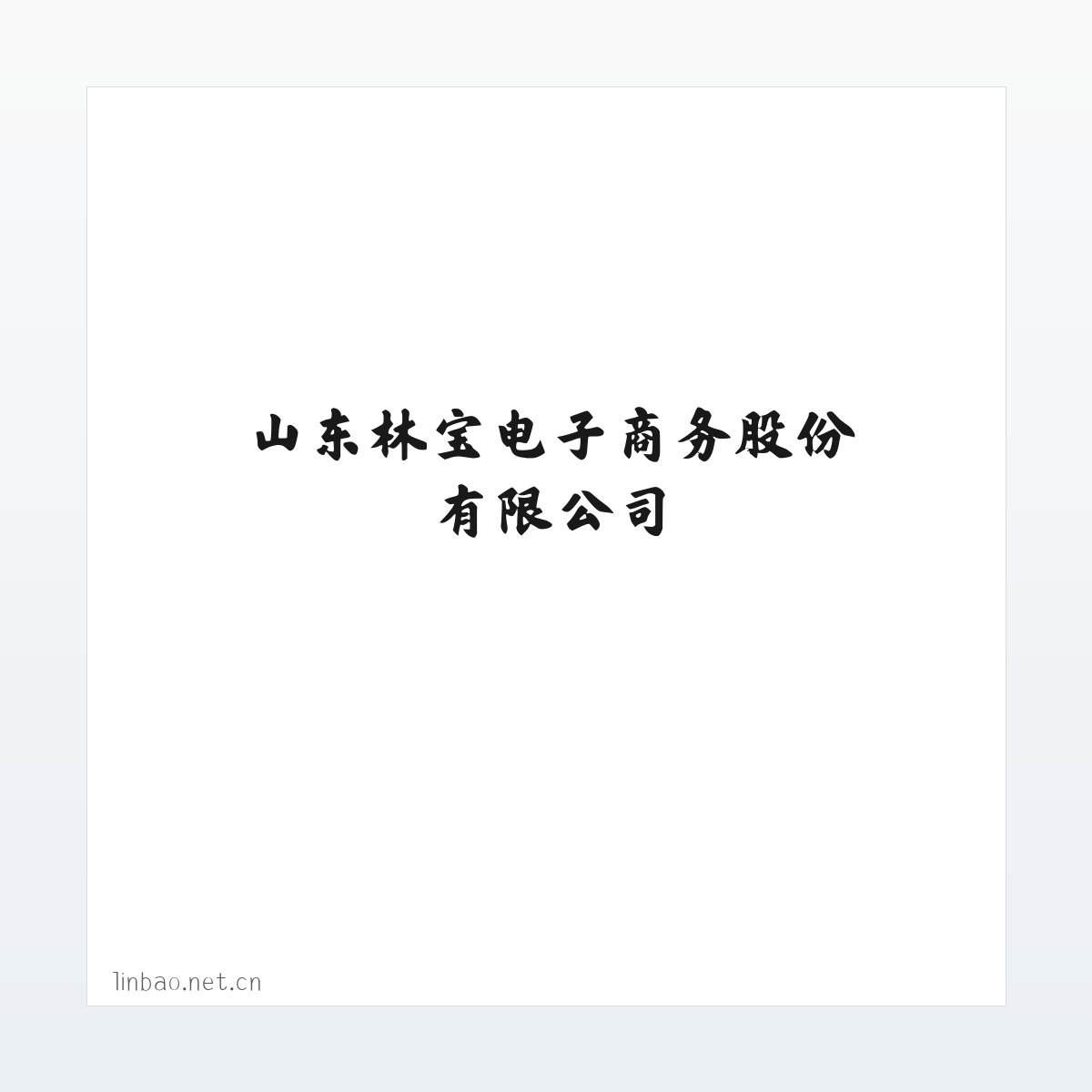 山东林宝电子商务股份有限公司 方图